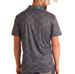 SALE Rock & Roll Denim® Men's S/S Charcoal Steerhead Print Polo Shirt