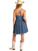 SALE Rock & Roll Denim® Ladies' Spagetti Strap Denim Mini Dress