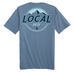 SALE Local Boy® Men's S/S Slate Blue Local Latte T-Shirt
