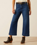 SALE Ariat® Ladies' Ultra HR Wide Leg Cropped Jeans in Manhattan