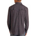 Rock & Roll Denim® Men's L/S Charcoal Grey Paisley Print Tek Snap Shirt