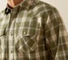 SALE Ariat® Men's L/S Olive Plaid Hermie Retro Fit Snap Shirt