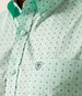 SALE Ariat® Men's S/S Aqua Print WF Ellis Classic Fit Button Shirt
