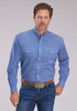 SALE Roper® Men's L/S Blue/White Foulard Print Button Shirt
