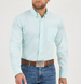 SALE Wrangler® Cody Johnson™ Men's L/S Pear Green Stripe Button Shirt