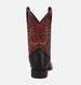 SALE Dan Post® Youth Black/Red Dexter Square Toe Boots
