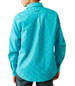 Ariat® Boys' L/S Wilke Turquoise Steerhead Print Classic Fit Button Shirt Ariat® Boys' L/S Wilke Turquoise Steerhead Print Classic Fit Button Shirt