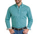Panhandle Slim® Men's L/S Turquoise Geo Diamond Print Button Shirt
