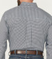 SALE Cinch® Men's L/S Dusty Blue Geo Print ArenaFlex Button Shirt