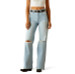 ARIAT INTERNATIONAL Ariat® Ladies' Light Wash UHR Tomboy Wide Leg Distressed Jeans in Zuma