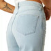 SALE Ariat® Ladies' Light Wash UHR Tomboy Wide Leg Distressed Jeans in Zuma