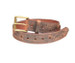 Gingerich® Men's Brown Sheridan 1.5" Oak Leaf Embossed Belt Gingerich® Men's Brown Sheridan 1.5" Oak Leaf Embossed Belt