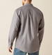 SALE Ariat® Men's L/S Solid Grey WF Button Shirt