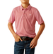 SALE Ariat® Boys' S/S Red Allover Print Polo Shirt