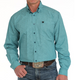 SALE Cinch® Men's L/S Turquoise Medallion Print Button Shirt