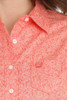 Cinch® Ladies' L/S Coral Floral Print Button Shirt Cinch® Ladies' L/S Coral Floral Print Button Shirt