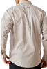 SALE Ariat® Men's L/S Grey/Red Plaid WF Drew Classic Fit Button Shirt