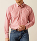 SALE Ariat® Men's L/S Red/White Check WF Dane Classic Fit Button Shirt