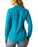 SALE Ariat® Ladies' L/S Enamel Blue Kirby Pro Button Shirt
