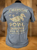 FloGrown® Men's S/S Indigo Duck Camo Fowl Language T-Shirt