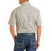 SALE Rock & Roll Denim® Men's S/S Turquoise/Cream/Black Aztec Print Button Shirt