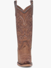 SALE Circle G by Corral® Ladies' Brown Shedron Embroidery Snip Toe Boots