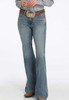 Cinch® Ladies' Tatum Medium Stone High Rise Bootcut Jeans
