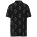 Hooey® Men's S/S Weekender Black/Turquoise Aztec Polo Shirt