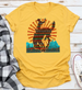SALE Rebel Rose® Ladies' S/S Mustard Cactus Bronco T-Shirt