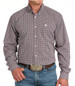 SALE Cinch® Men's L/S Purple Geo Print Button Shirt