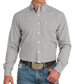 SALE Cinch® Men's L/S Black/White Square Print Modern Fit Button Shirt