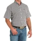 SALE Cinch® Men's S/S Black/Purple Geo Print Button Shirt