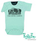 The Twisted Filly® Infant S/S Turquoise Cows Before Cowboys Onesie The Twisted Filly® Infant S/S Turquoise Cows Before Cowboys Onesie