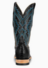 SALE Resistol® Men's Black Ostrich Leg Square Toe Boots