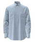 SALE Wrangler® Men's L/S George Strait Blue/White Plaid Button Shirt