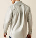 SALE Ariat® Men's L/S Silver/Navy Team Logo Twill Classic Fit Shirt
