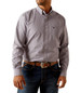SALE Ariat® Men's L/S Purple Plaid WF Roger Classic Fit Shirt
