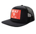Ariat® Black/Red Patch Flat Bill Cap