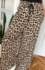 Dear-Lover® Ladies' Leopard Flowy Wide Leg Pants
