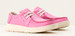 SALE Ariat® Girls' Hot Pink Floral Embossed Hilo Casual Shoes