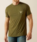 Ariat® Men's S/S Military Heather Roped Diamond T-Shirt