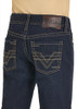 Rock & Roll Denim® Boys' Dark Wash Raised Embroidered Bootcut Jean