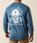 Ariat® Men's L/S Orion Blue FR Hardhead T-Shirt