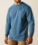 SALE Ariat® Men's L/S Orion Blue FR Hardhead T-Shirt