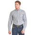 Panhandle Slim® Men's L/S Grey/Teal Print Button Shirt