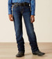 Ariat® Boys' B5 Slim Harvey Straight Leg Jeans in Pima