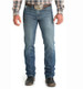 Cinch® Men's Medium Wash Silver Label Slim Straight Leg Jeans