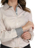 Cinch® Ladies' L/S Orange Stripe Button Shirt