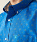 SALE Ariat® Men's L/S Royal Blue Print WF Carter Classic Fit Button Shirt