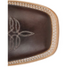SALE Justin® Men's Chocolate Brown/Red Burchett Square Toe Boots